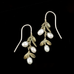 Boxwood Wire Drop Earrings by Michael Michaud