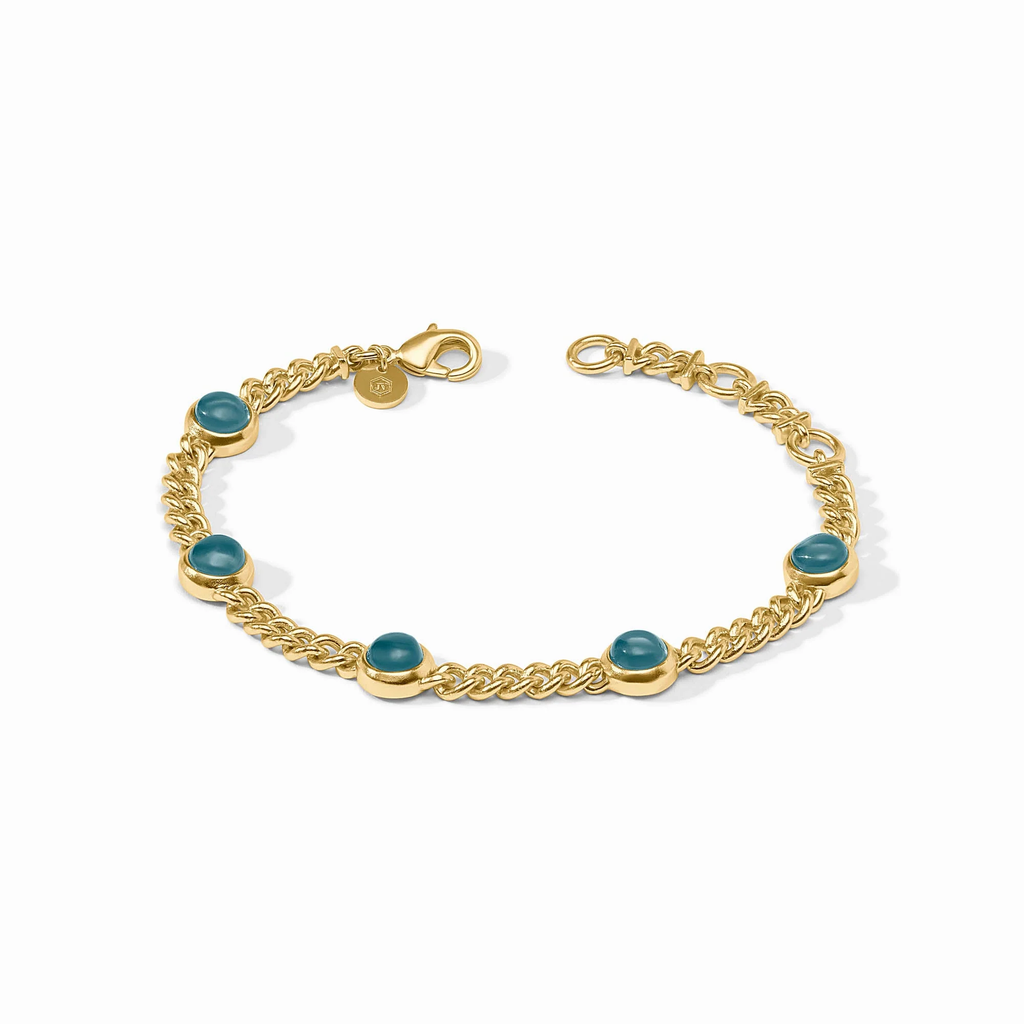 Dolce Delicate Bracelet in Iridescent Montana Blue by Julie Vos