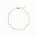 Hydra Delicate Station Necklace in Pearl by Julie Vos
