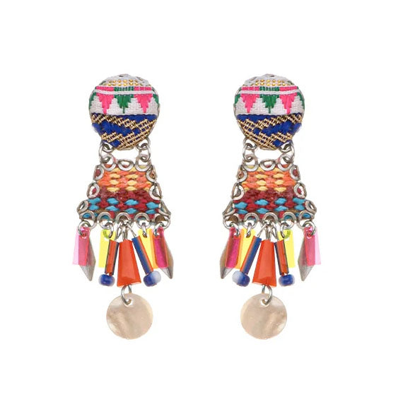 Lightplay African Dance Boho Earrings by Ayala Bar