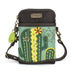 Cactus Dazzled Cellphone Crossbody in Teal by Chala