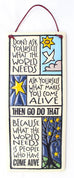 You Come Alive Large Tall Ceramic Tile