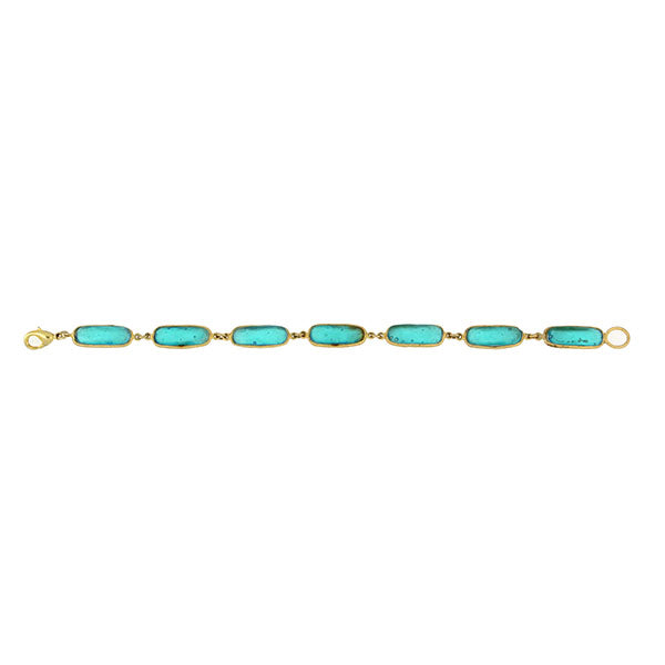 Geo Bubble Bracelet - Teal by Michael Michaud