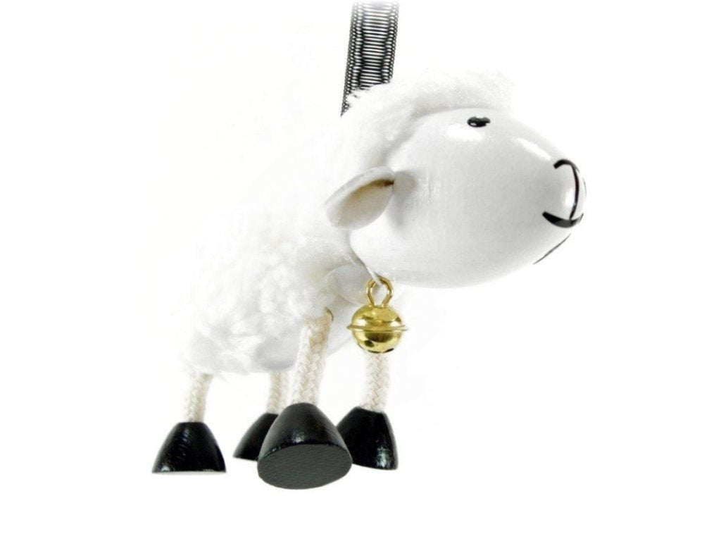 Sheep Handcrafted Wooden Jumpie