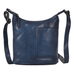 Kerry Leather Crossbody in Indigo