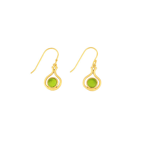 First Kiss Wire Earrings by Michael Michaud