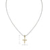 Celebration Small Birthstone Cross 18 Inch Chain Necklace by John Medeiros