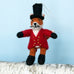 Lord Fox Wool Ornament