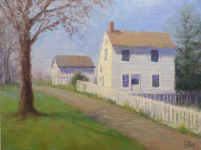 Hummelbaugh Farm, Gettysburg by Simonne Roy