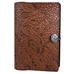 Large Leather Journal - Oak Leaves in Saddle