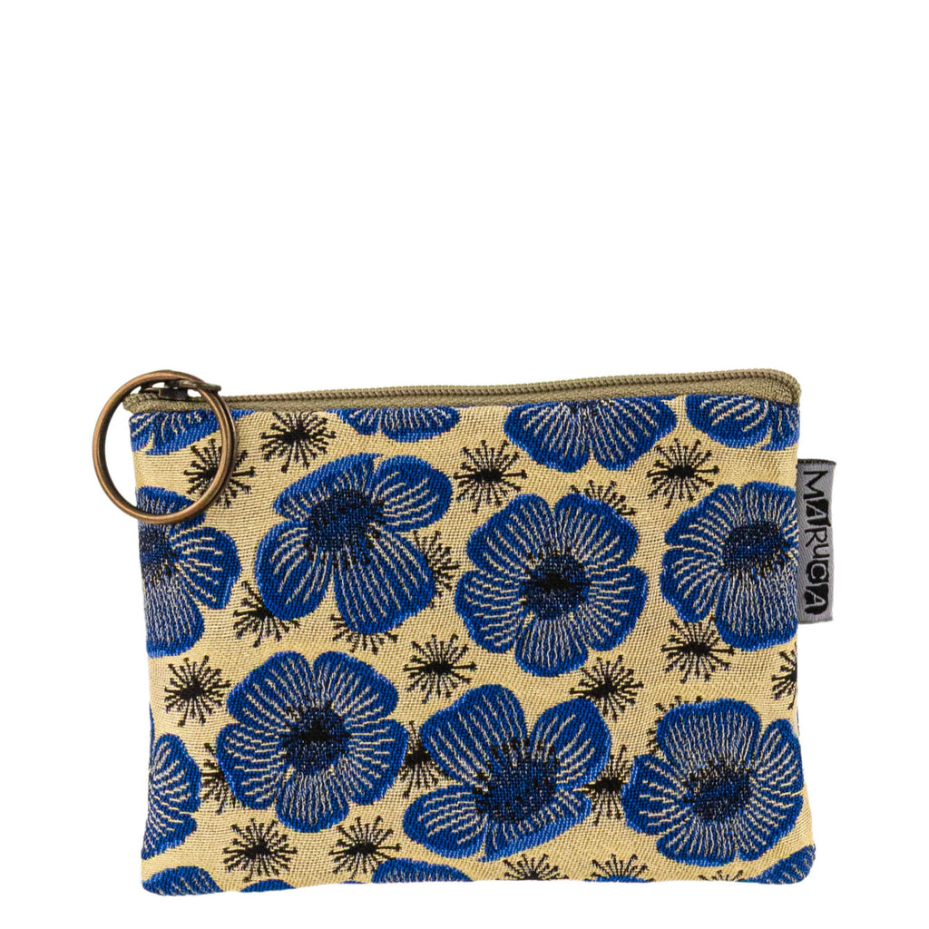 Maruca Coin Purse in Poppy Blue