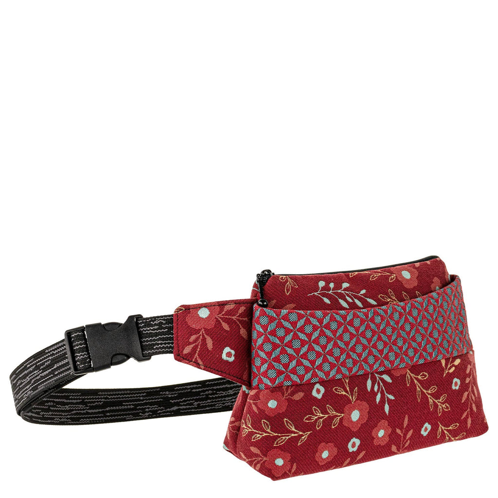 Maruca Hip Pocket in Floral Red
