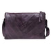 Sunny Leather Crossbody in Eggplant