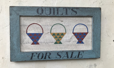 Quilts For Sale (Painted Quilt Baskets) Americana Art