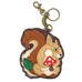 Squirrel A Coin Purse and Key Chain by Chala