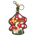 Mushrooms Coin Purse and Key Chain by Chala