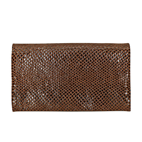 Gio Leather Wallet in Brown