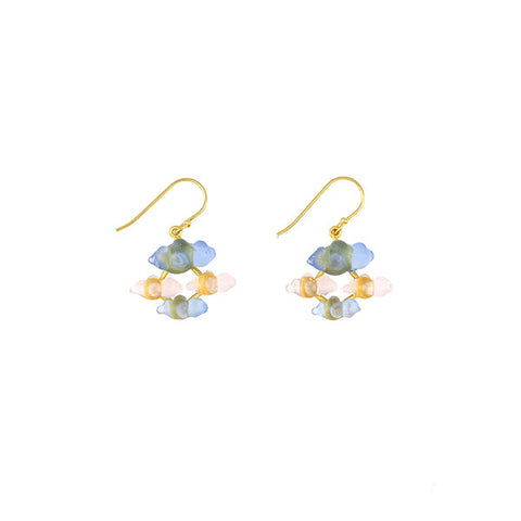 Cloud Wire Earrings by Michael Michaud