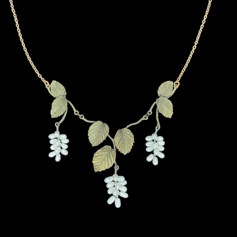 Spring Birch 16'' Adj. Necklace By Michael Michaud