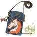 Horse Cellphone Crossbody in Navy