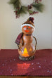 Brrr Snowman Gourd Small Tall Lit Girl