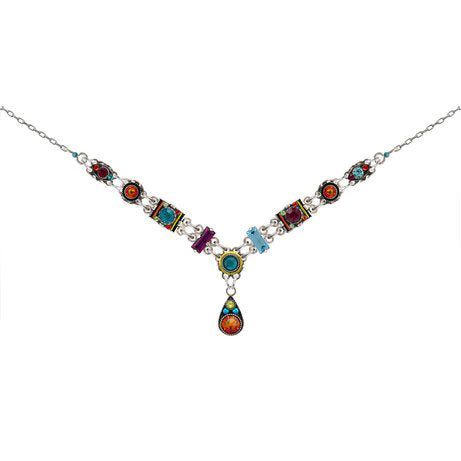 Multi Color Domas Y Necklace by Firefly Jewelry