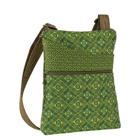 Maruca Pocket Bag in Mosaic Green