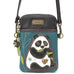 New Panda Cellphone Crossbody in Turquoise