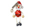 Santa with Hat Handcrafted Wooden Jumpie