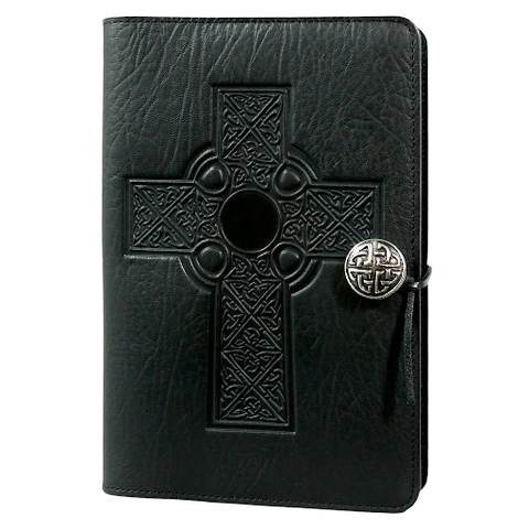Celtic Cross in Black Small Journal