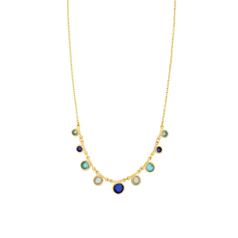 Raindrop 16 Inch Adjustable Necklace by Michael Michaud