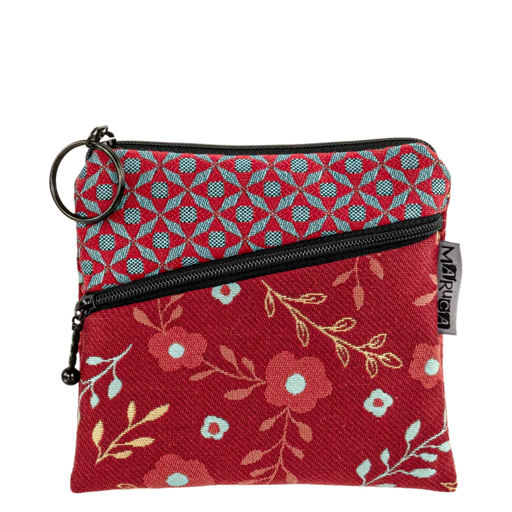 Maruca Roo Pouch in Floral Red