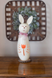 Penelope Bunny Gourd Large Tall Lit