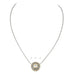 Antiqua Collection - Sliding Circle Pendant on Chain by John Medeiros