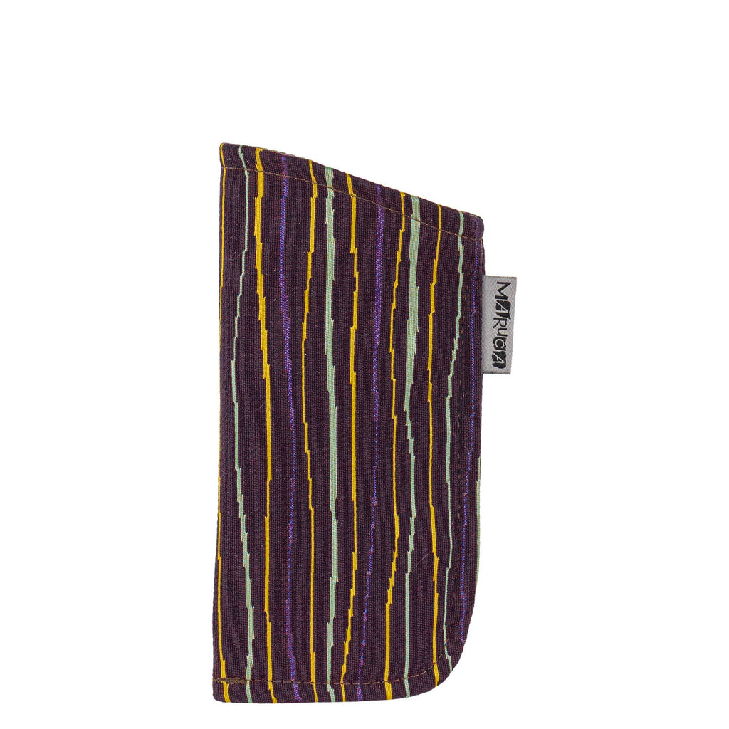 Maruca Eye Glass Case in Birch Purple