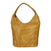 Kiki Leather Shoulder Bag in Camel