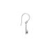 Sterling Silver Dangle Earrings with Blue Topaz