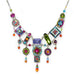 Multi Color La Dolce Vita Elaborate Necklace by Firefly Jewelry