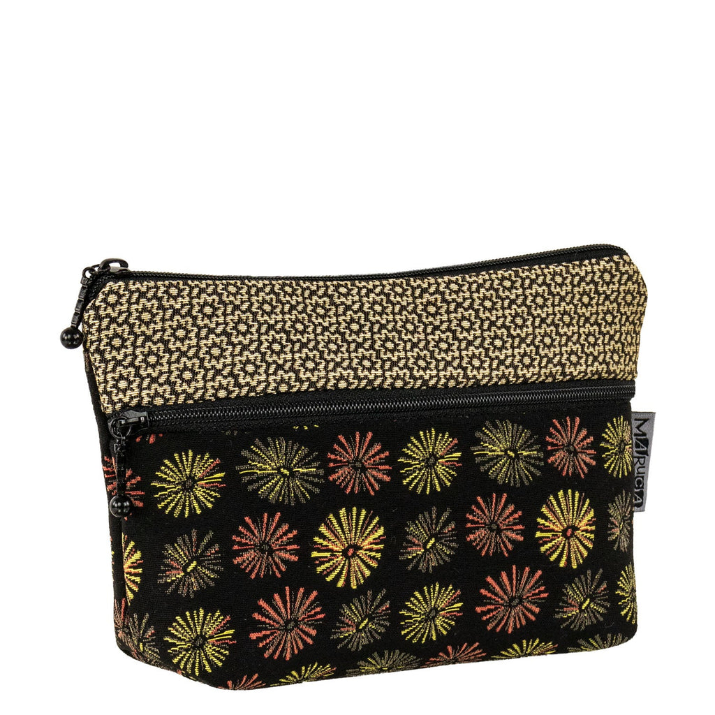 Maruca Cosmetic Bag in Starbust Gold