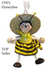 Bumblebee Girl Handcrafted Wooden Jumpie