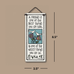 A Friend Is Wall Art Large Tall Ceramic Tile