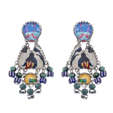 Marshmallow Candy Twist Earrings by Ayala Bar