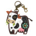Cow Coin Purse and Key Chain by Chala