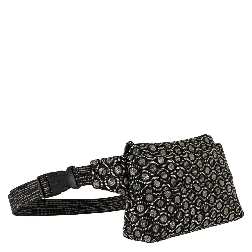 Maruca Hip Pocket in Peacock Noir