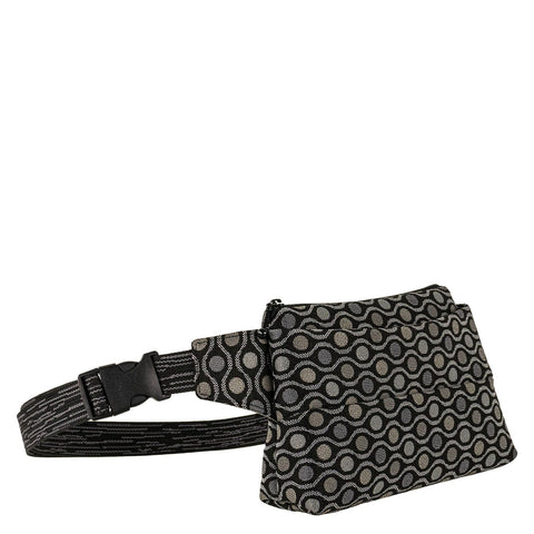 Maruca Hip Pocket in Peacock Noir