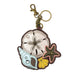 Sand Dollar Coin Purse and Key Chain by Chala