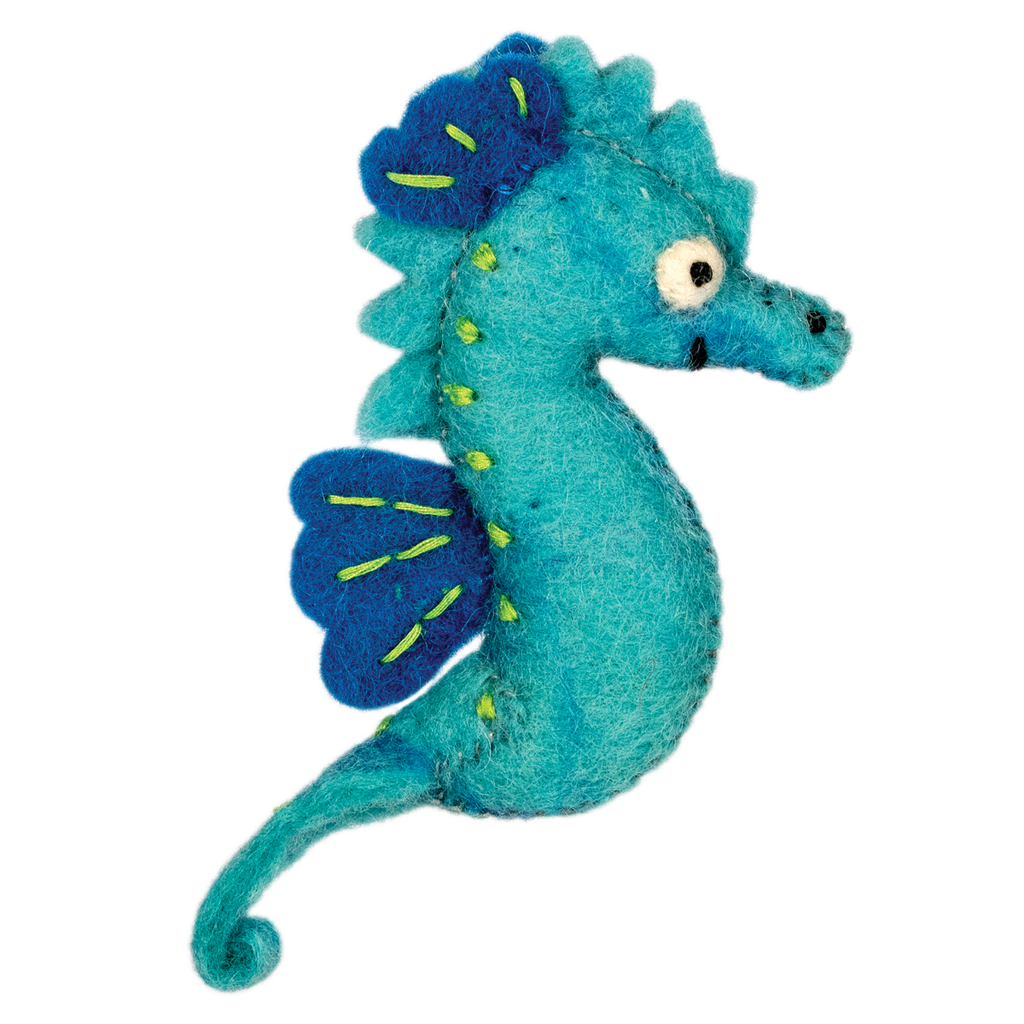 Sea Horse Wool Ornament