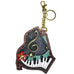 Piano Coin Purse and Key Chain by Chala