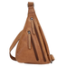 Hippie Small Leather Sling in Cognac