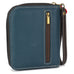 Mushroom Zip-Around Wallet in Blue by Chala